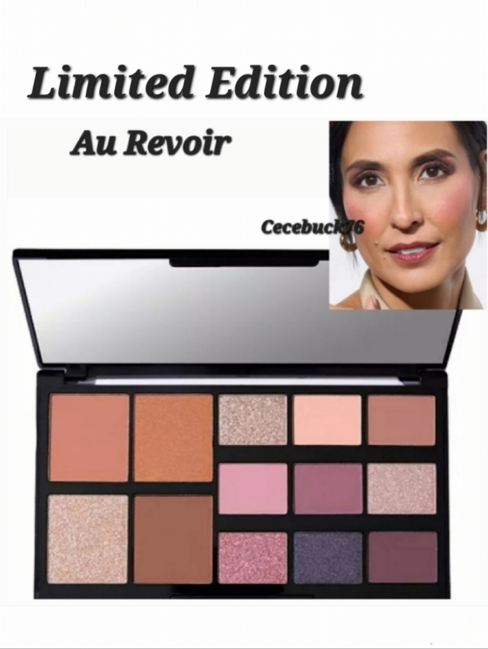 🌺Laura Geller Au Revoir Passport To Pretty Eyeshadow Palette Blush Bronzer